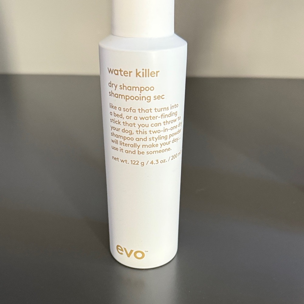 Evo Water Killer Dry Shampoo - White
